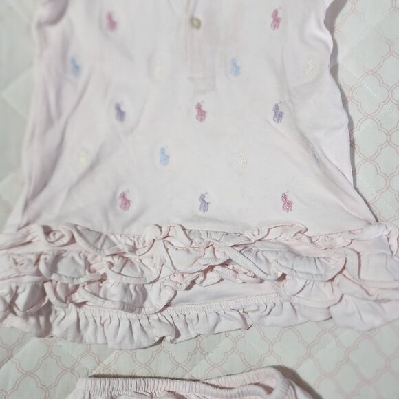 Dress, bloomer and cardigan Ralph Lauren Bundle 9M - Picture 3 of 7